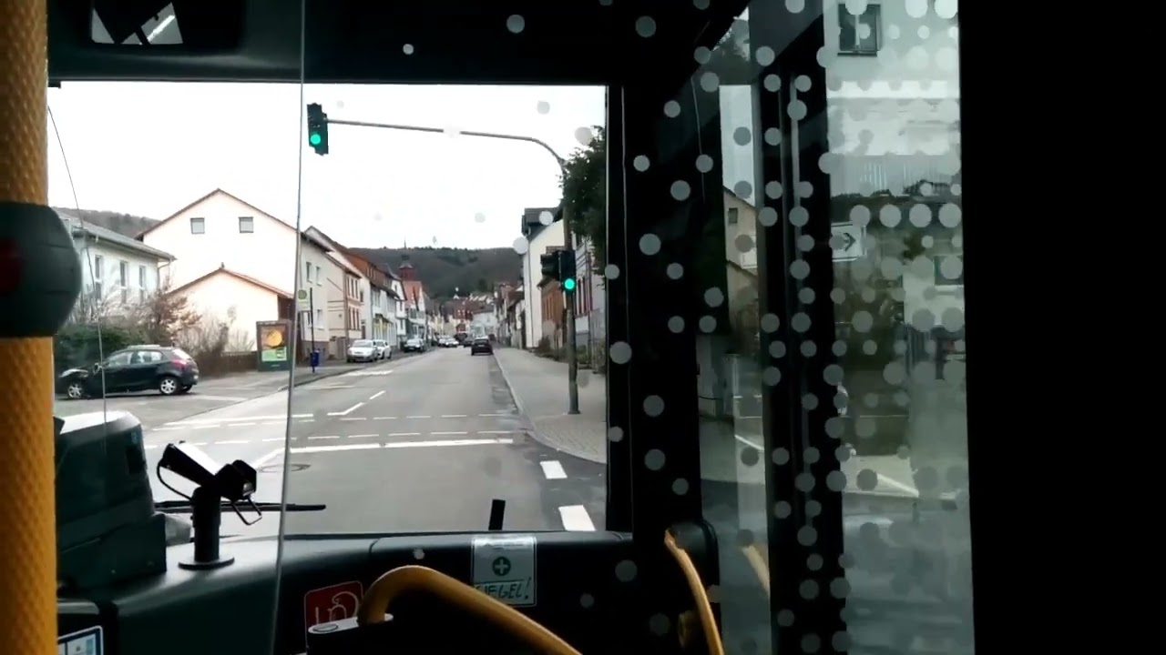 Mitfahrt in der Linie 21 der ESWE Verkehr von Auringen Bf. bis Dernsches Gelände, 09.03.2023