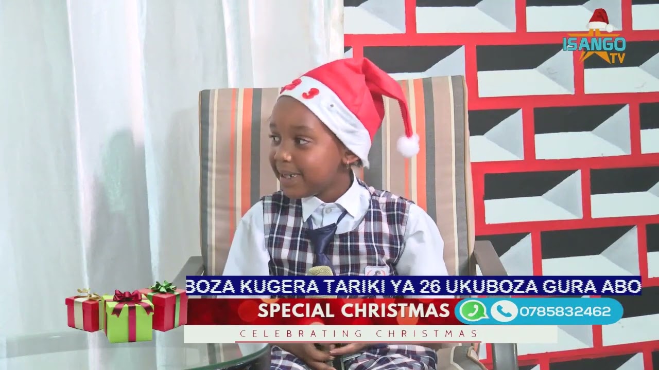CHRISTMAS AVEC LES ELEVES DE L'ECOLE SPARROW PARENT'SCHOOL SUIVEZ COMMENT ILS S'EXPRIMENT SUR ISANGO