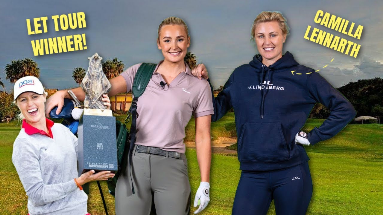 LEVER EN DAG SOM GOLFPROFFSET CAMILLA LENNARTH