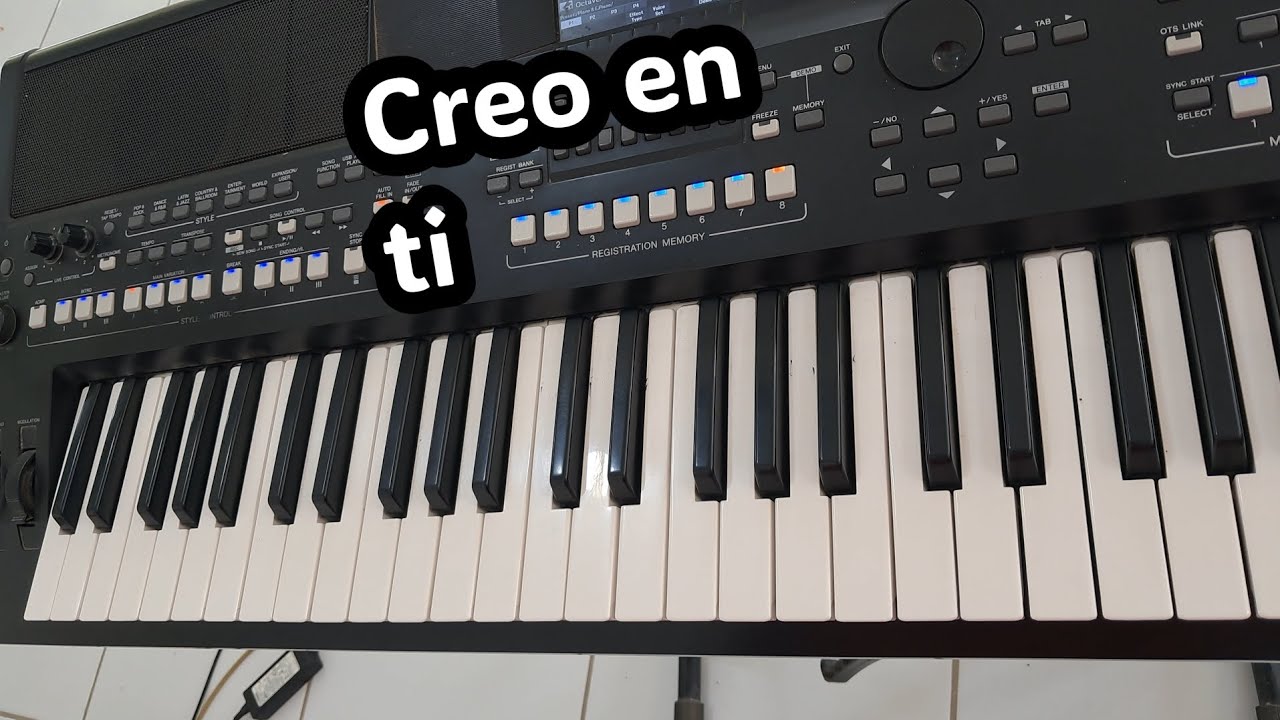 Creo en ti, julio melgar tutorial piano 