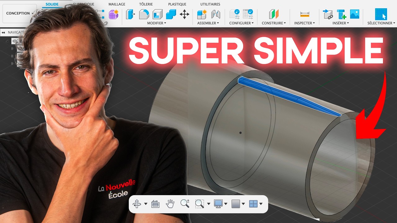 Reproduire une pièce CASSÉE rapidement avec Fusion 360