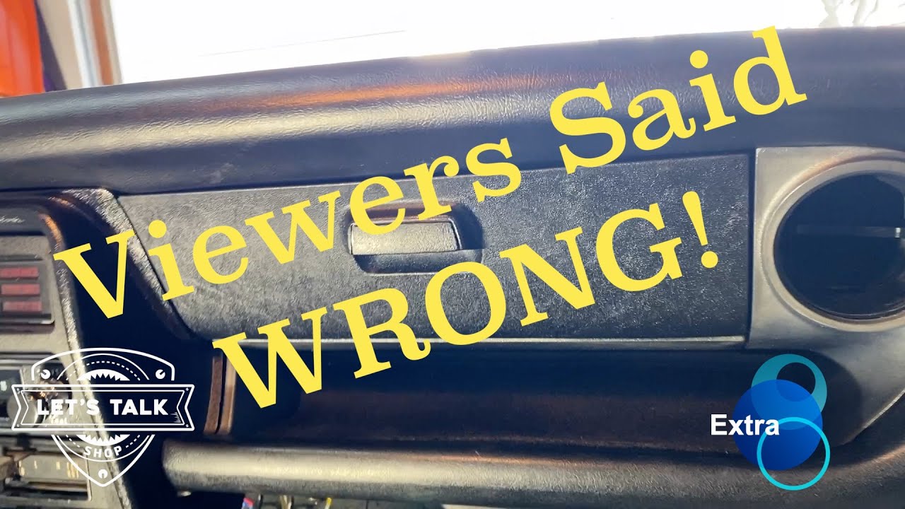LTS Xtra Fixing Goofs During Glovebox Install