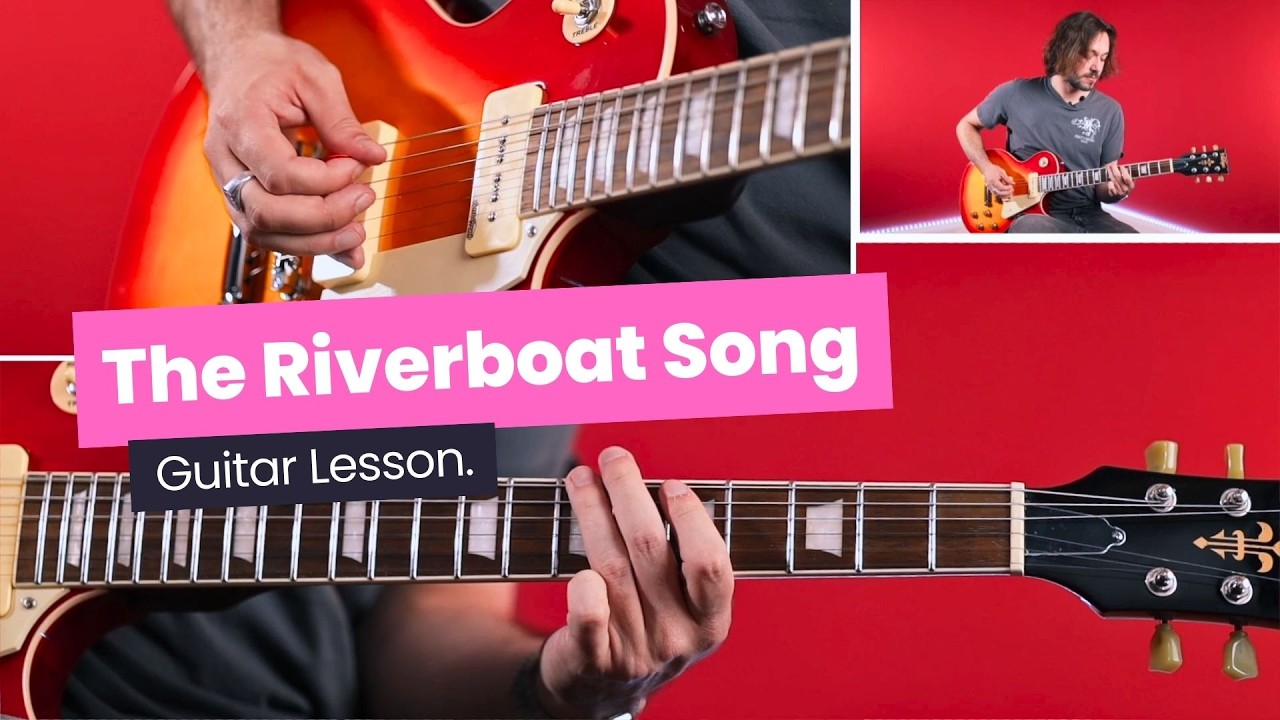 How To Play Riverboat Song - Ocean Colour Scene Guitar Lesson