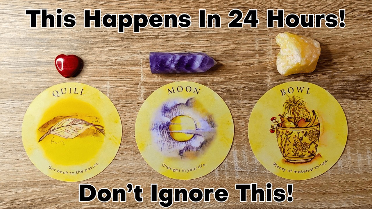 ⏰ YOU WILL RECEIVE THIS IN 24 HOURS! ⏰✨⏳ DO NOT IGNORE THIS! Pick A Card 🔮✨ Timeless Tarot Reading