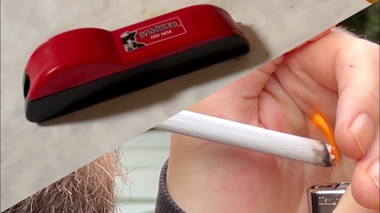 How To Make a Cigarette with Gambler Machine
