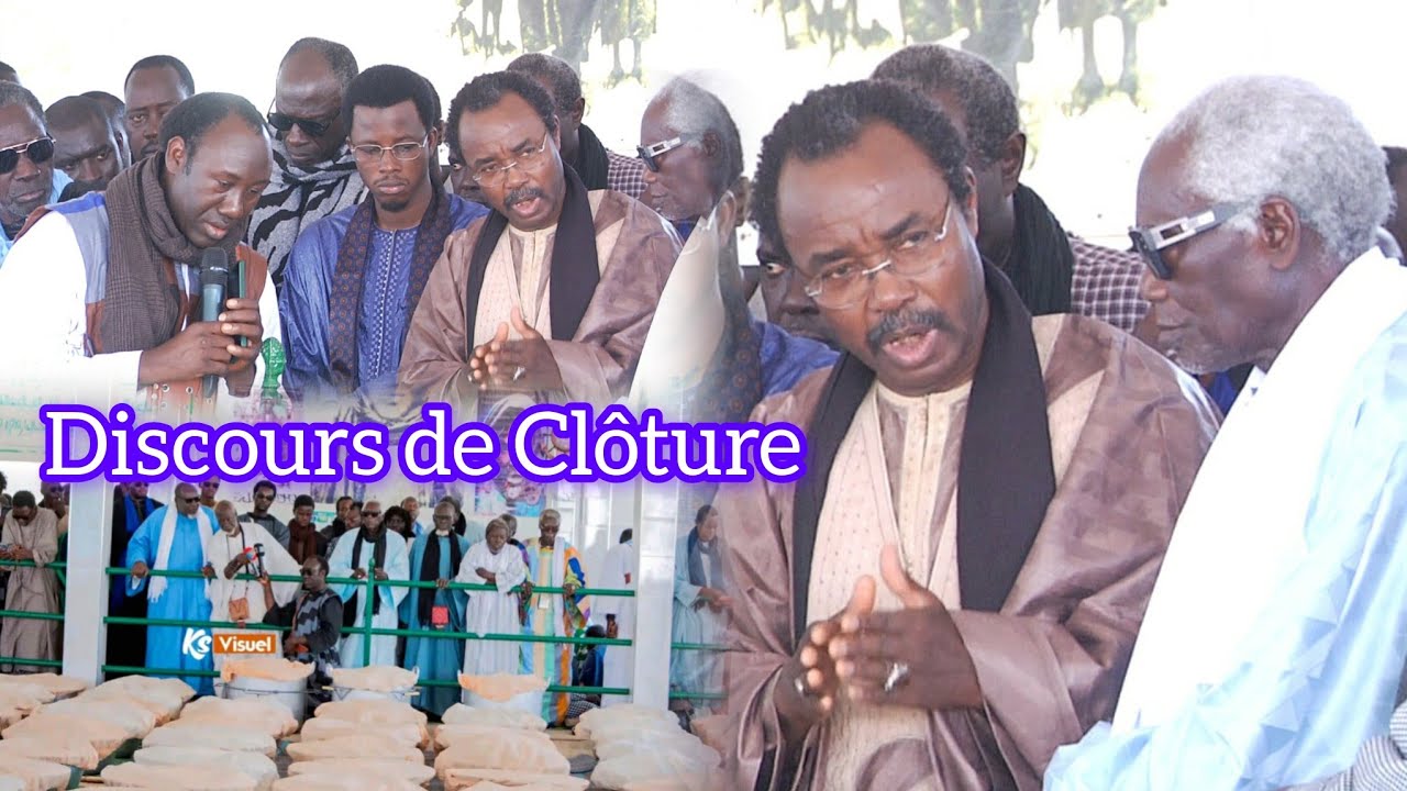 Discours de clôture Ndogou Khalif General Des Baye Fall Touba DIANATOU