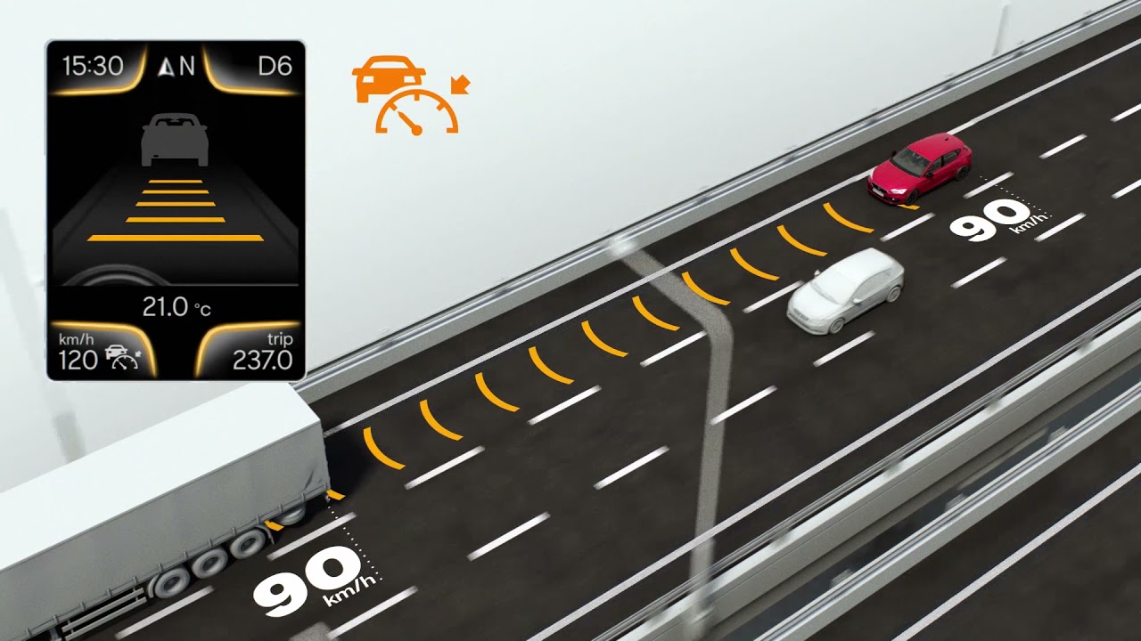 How does the SEAT Leon Adaptive Cruise Control work? | SEAT