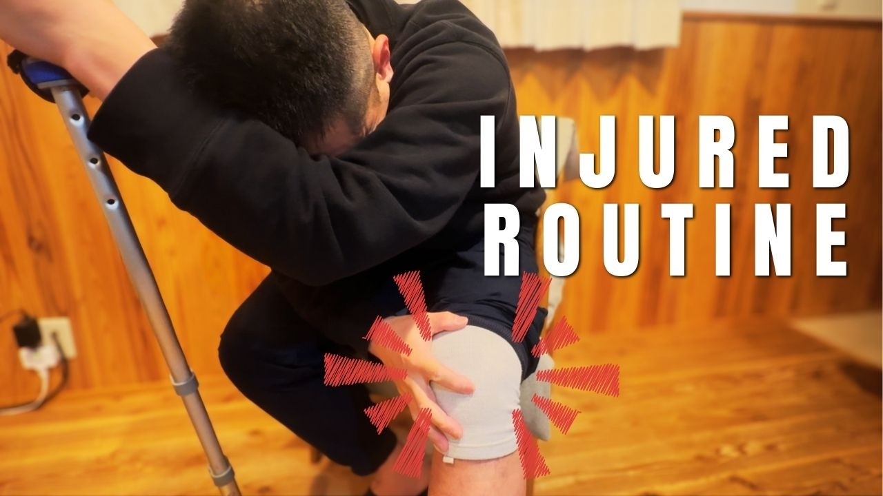 Torn ACL: My New Morning Routine.Finding Gratitude in Every Step.Still Moving Forward. Off to Work!