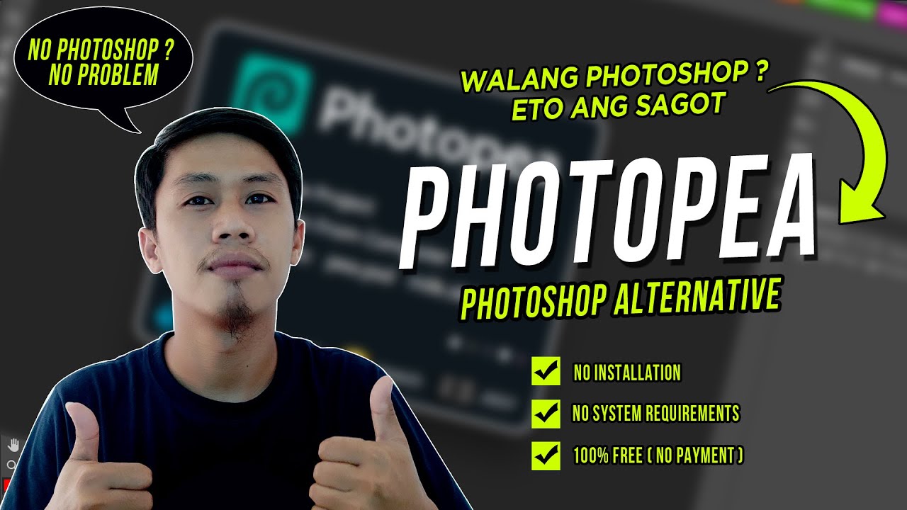 Photoshop Alternative - Free Online Photo Editor | Photopea Tutorial