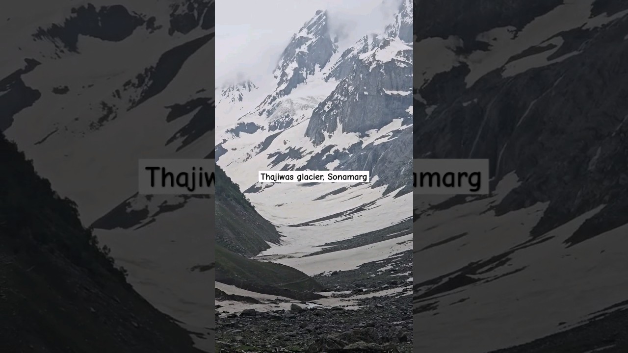 Thajiwas Glacier, Sonamarg, Kashmir #ThajiwasGlacier #Sonamarg #Kashmir