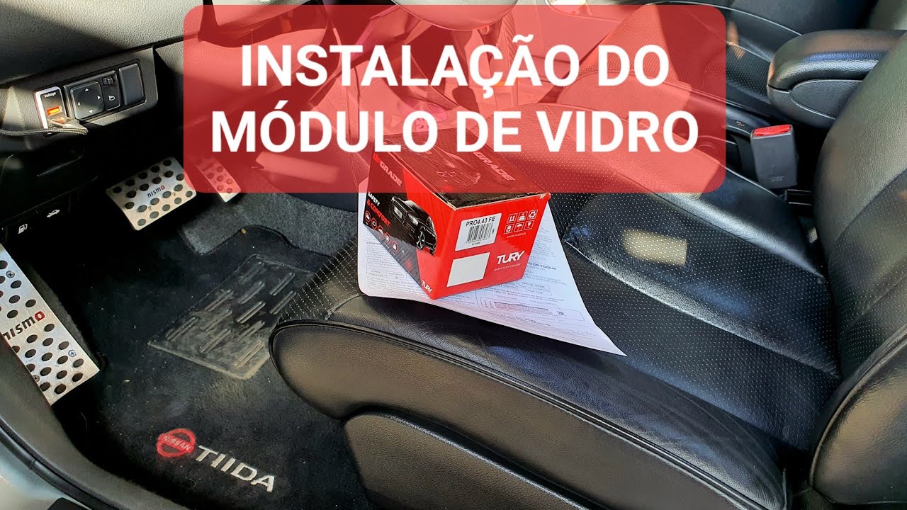 Instalação Módulo de Vidro Tury pro
