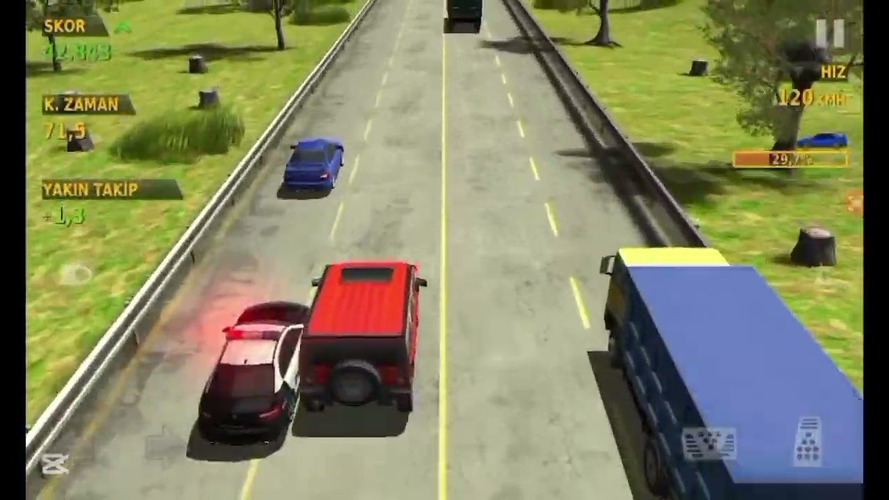 Polis modunda ogruları tuttuq/traffic racer