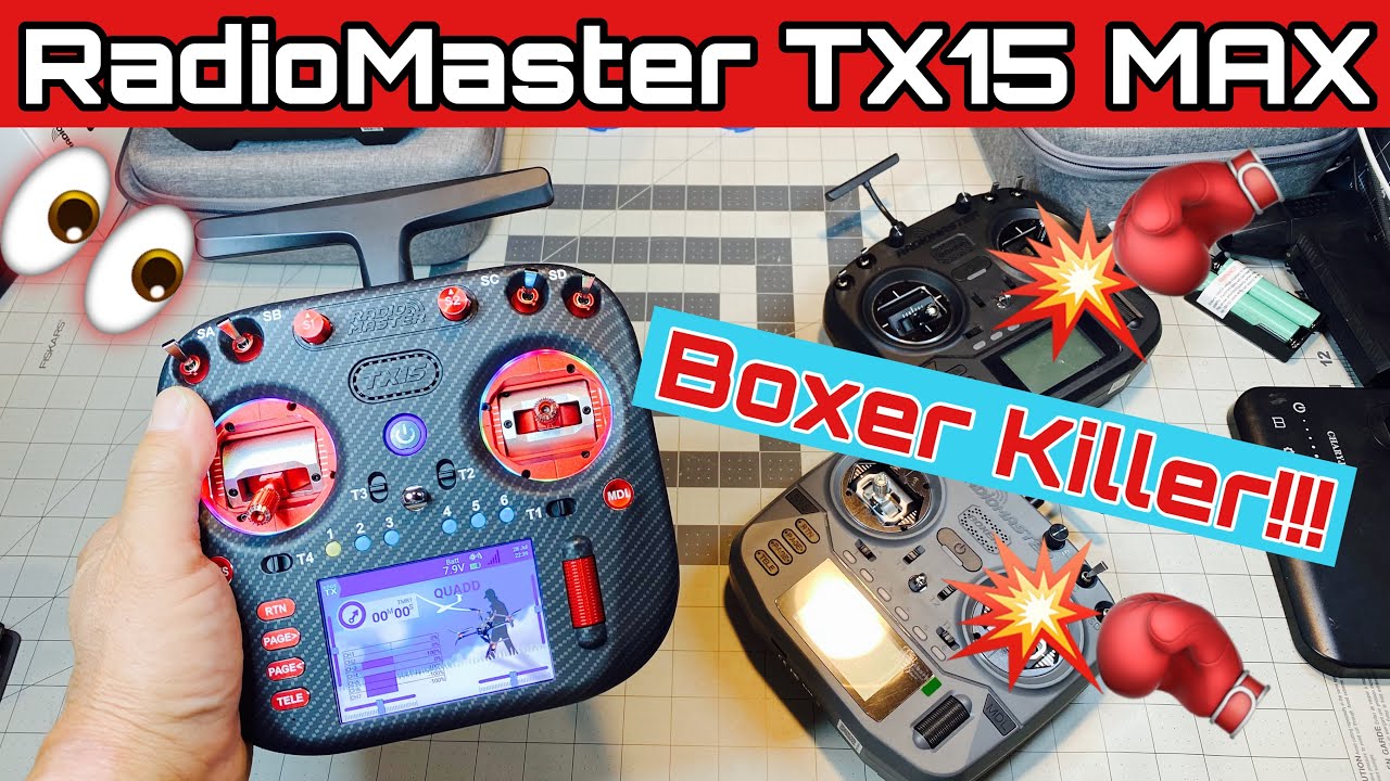 NEW!!!  Radiomaster TX15 MAX Radio Transmitter Review