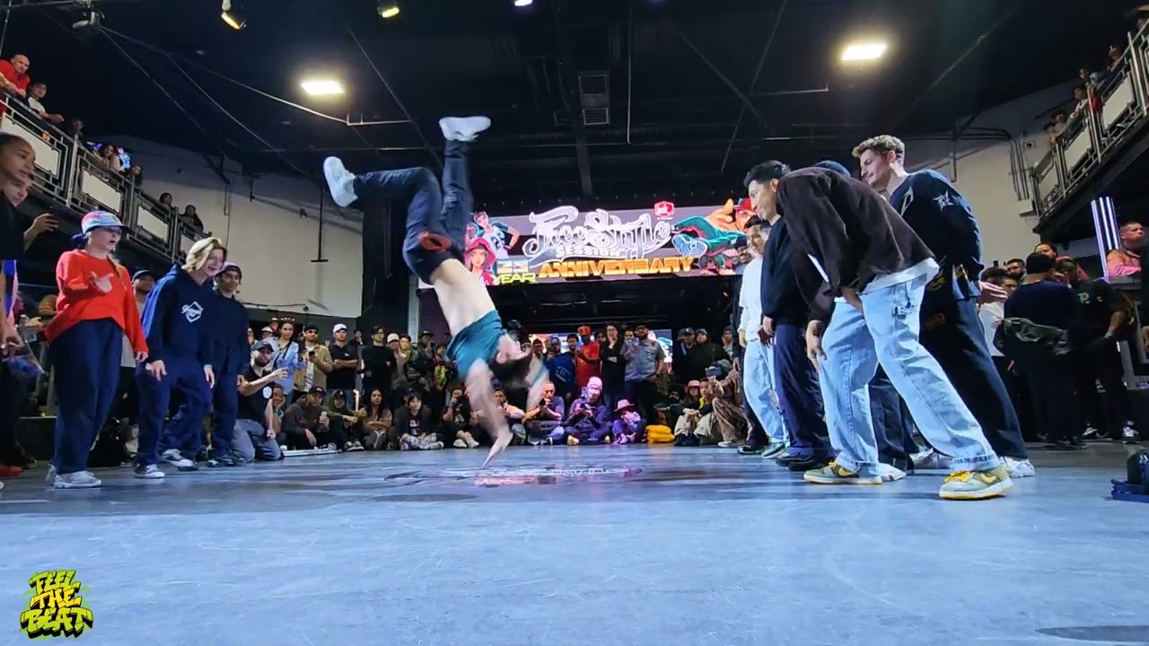 BLACK LIST VS STREET GENERALS-FREESTYLE SESSION 25 TH ANNIVERSARY-CREW VS CREW PRELIMS