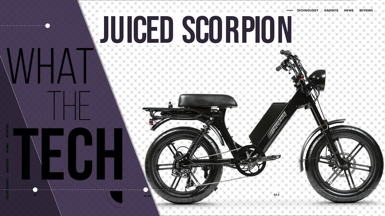 Электровелосипед Juiced Bikes Scorpion &ndash; это велосипед с духом мотоцикла.