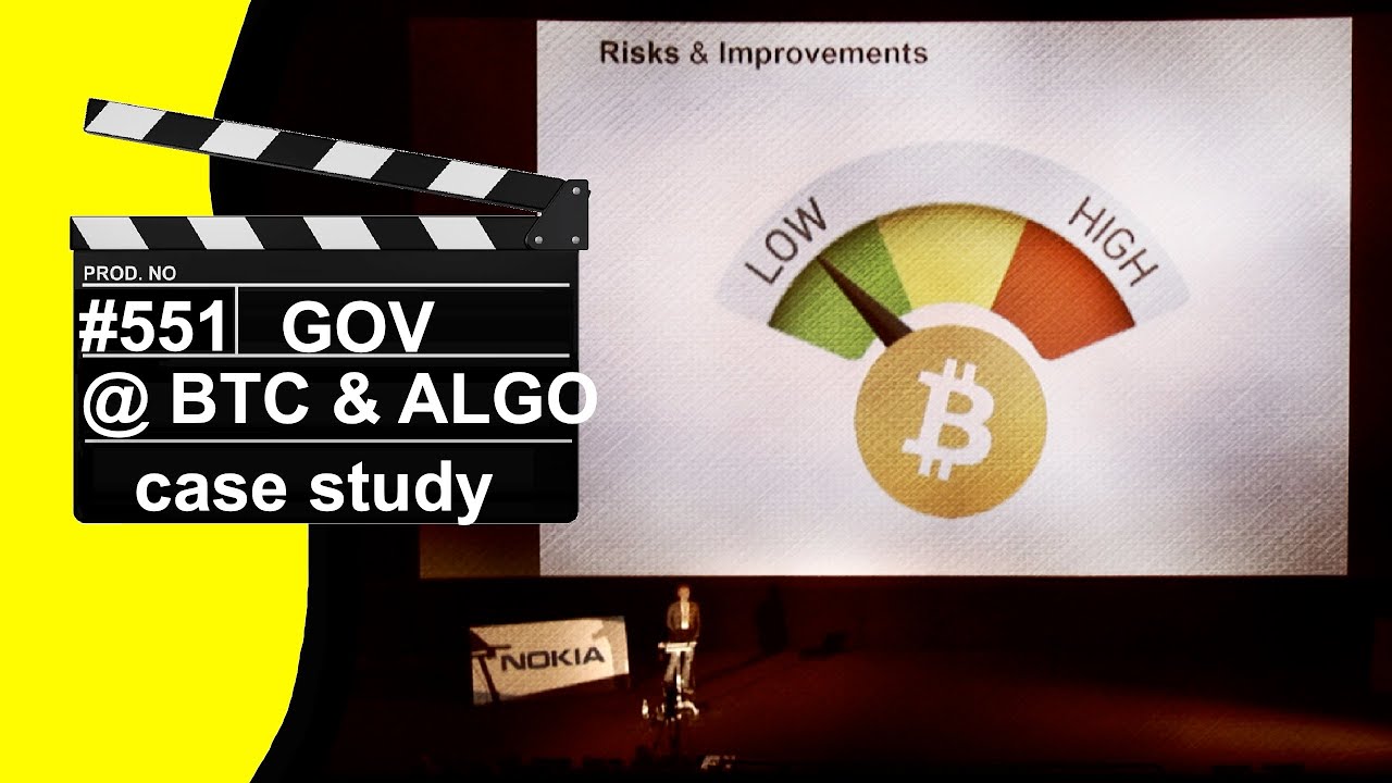 🎓Bitcoin & Algorand - Governance ( DDD @Nokia  conference )