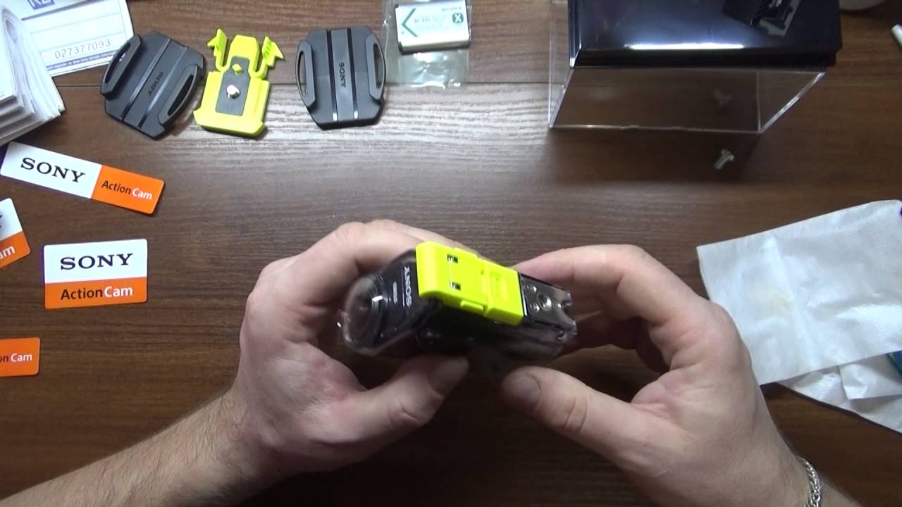 КЛАССНАЯ ЭКШЕН КАМЕРА SONY HDR-AS20