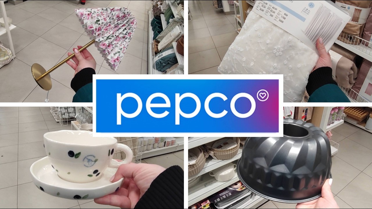 PEPCO 🛍️ NOWA LAMPA 💖 FIRANKA I FOREMKA NA BABKE 💖 PRZEGLĄD PÓŁEK