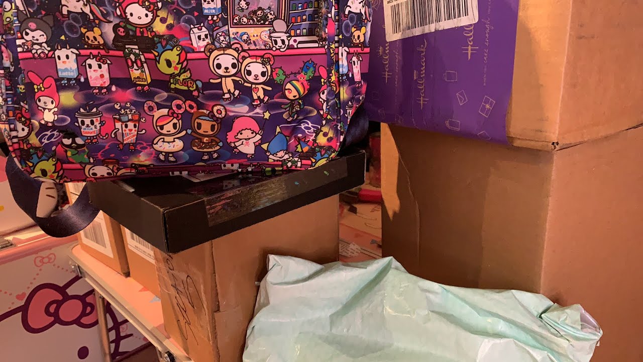 Unboxing in December and my Tokidoki backpack