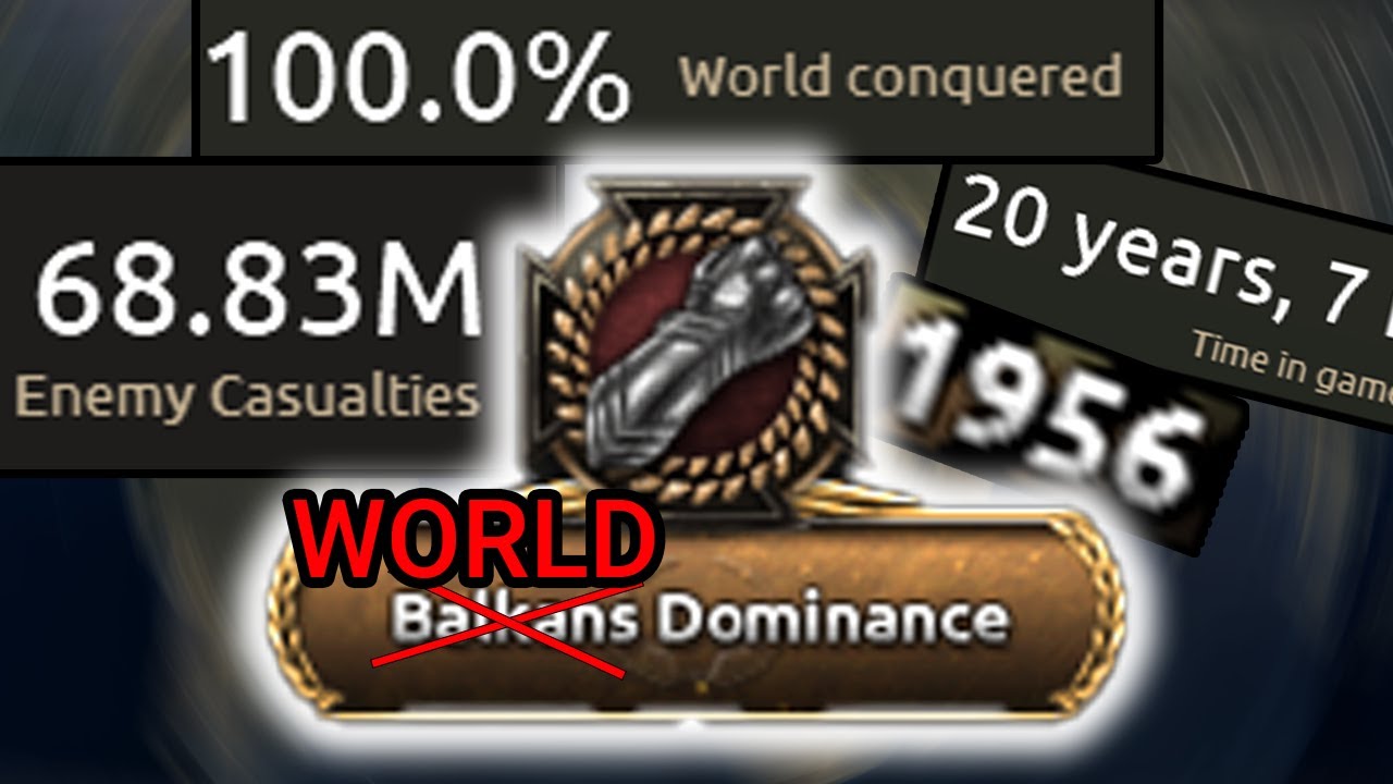I got BRAIN DAMAGE trying to conquer the world as Romania in HOI4!
