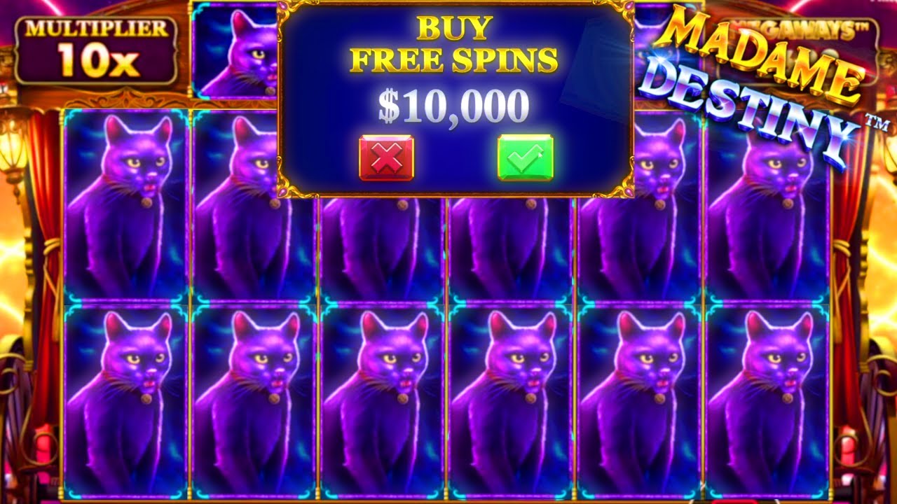 Madame Destiny Megaways Slot Bonuskauf Huge Big Win