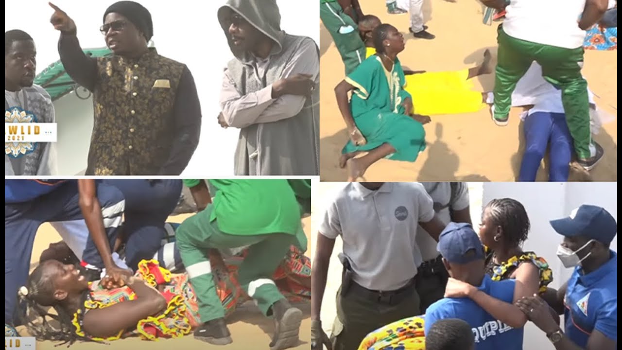 Gamou 2021 champ de course: Les talibés incontrôlables à l'arrivée de Serigne Moustapha SY