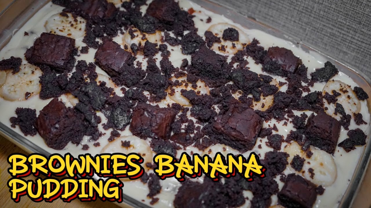 Brownies Banana Pudding