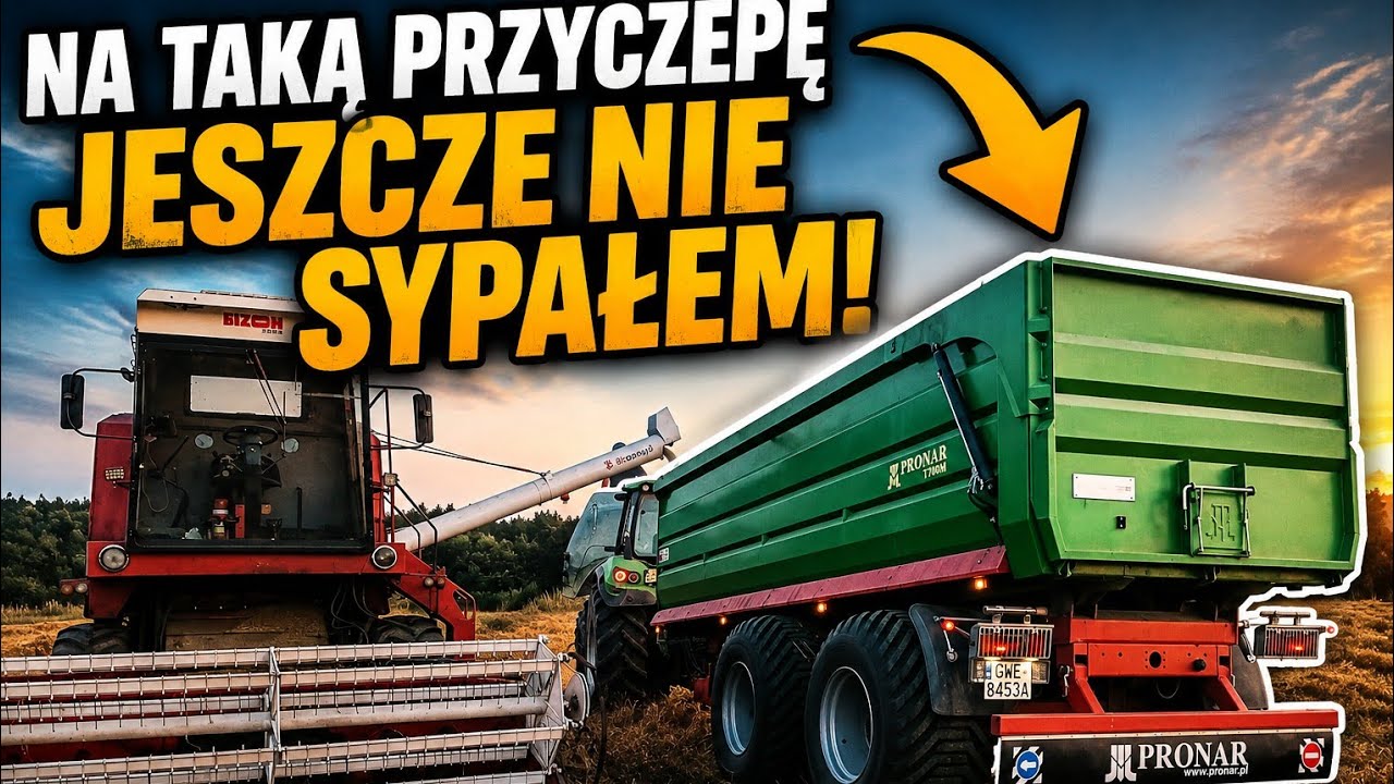 Ale to sypie !!! Co 12 min PEŁNY zbiornik !!! BIZON Z056 DAJE RADE