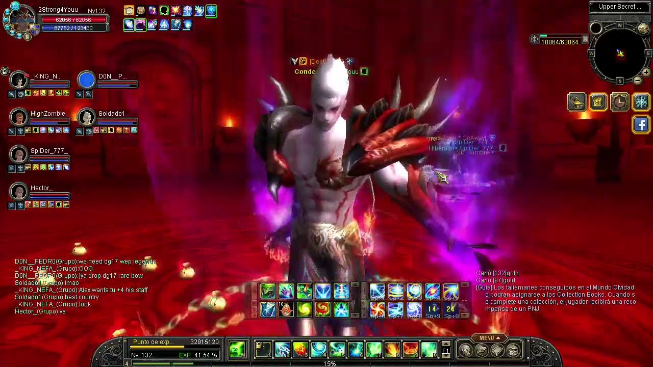 silkroad online l Theia l iSRO l Upper Secret Dungeon l 15D+ 7 STAFF