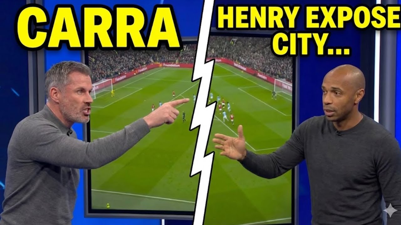 HUMILIATED: Carragher & Henry EXPOSE How Man City Were OUTCLASSED by Man United #manchesterunited