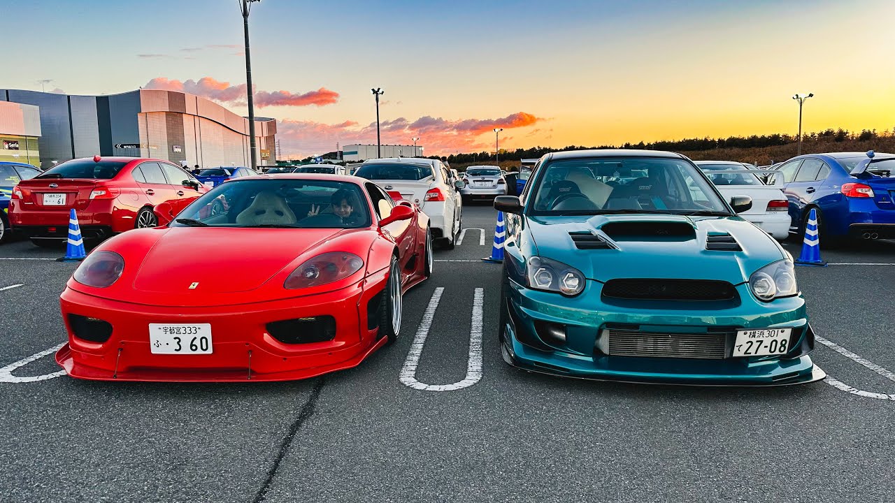 Driving my friend's Liberty Walk Ferrari!!
