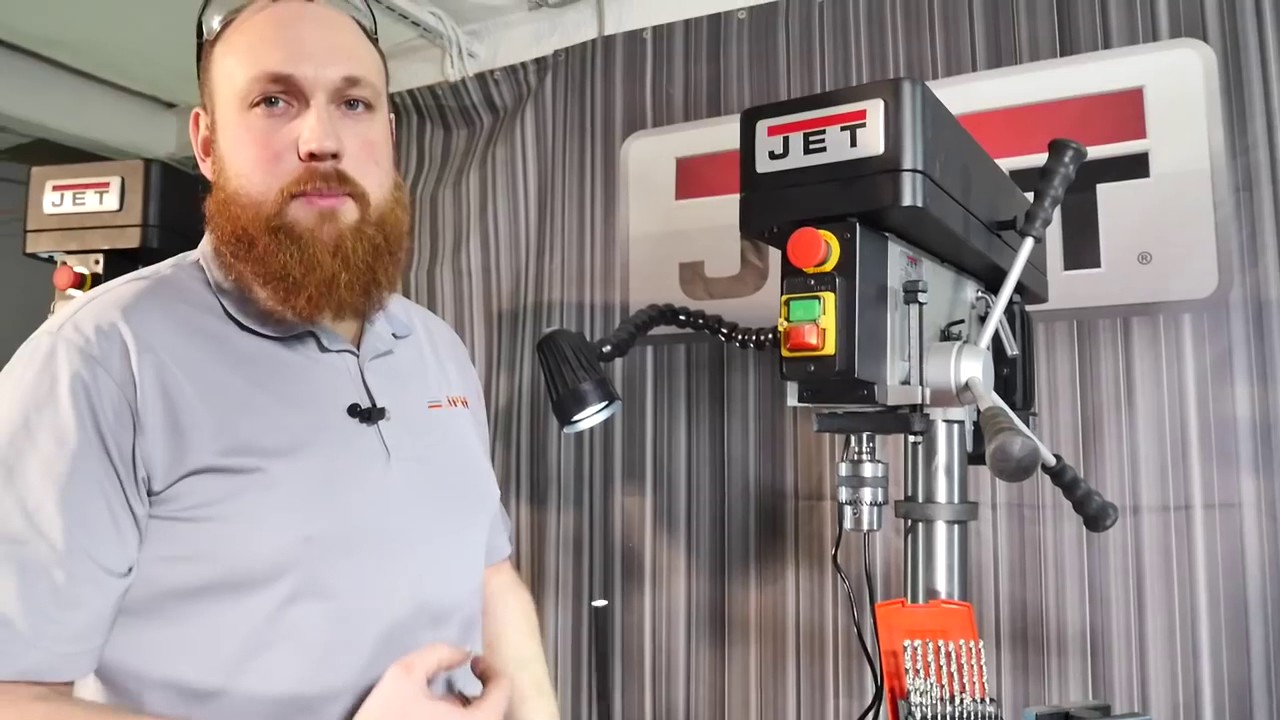 Вертикально сверлильные станки JET IDP-22 и JET IDP-17