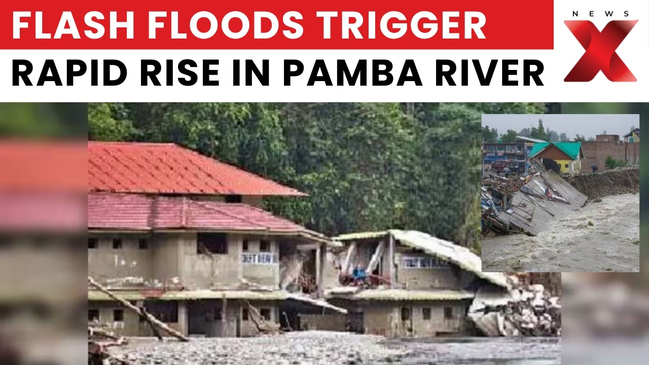 Keralam River Flood: Ranni Town Inundated as Heavy Rain Triggers Flash Floods in Keralam | NewsX