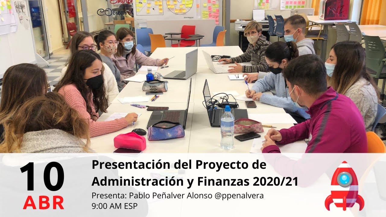 Lanzamos Proyecto de Administración y Finanzas en directo. Sesión 1: la idea del proyecto