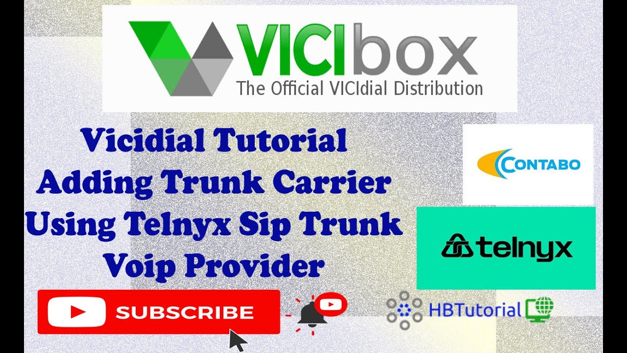 Vicidial: добавьте магистрального оператора с Telnyx для успешного VoIP | Полное руководство по н...