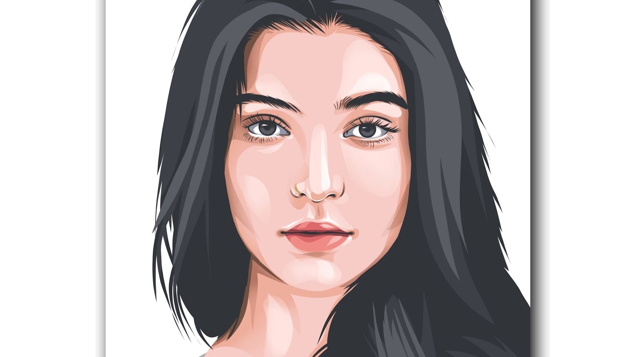 Vector Vexel infinite Painter (timelapse)