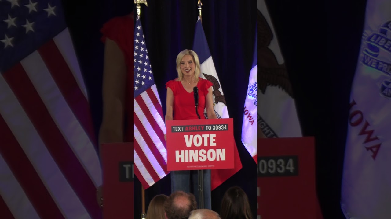 Ashley Hinson: I am running to be President Trump's top ally in the U.S. Senate
