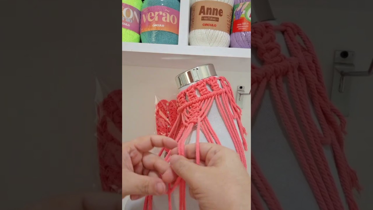 HOMBRERAS EN MACRAMÉ  #arte #macrame #diseños #hechoamano #vestuario #tejido #republicadominicana