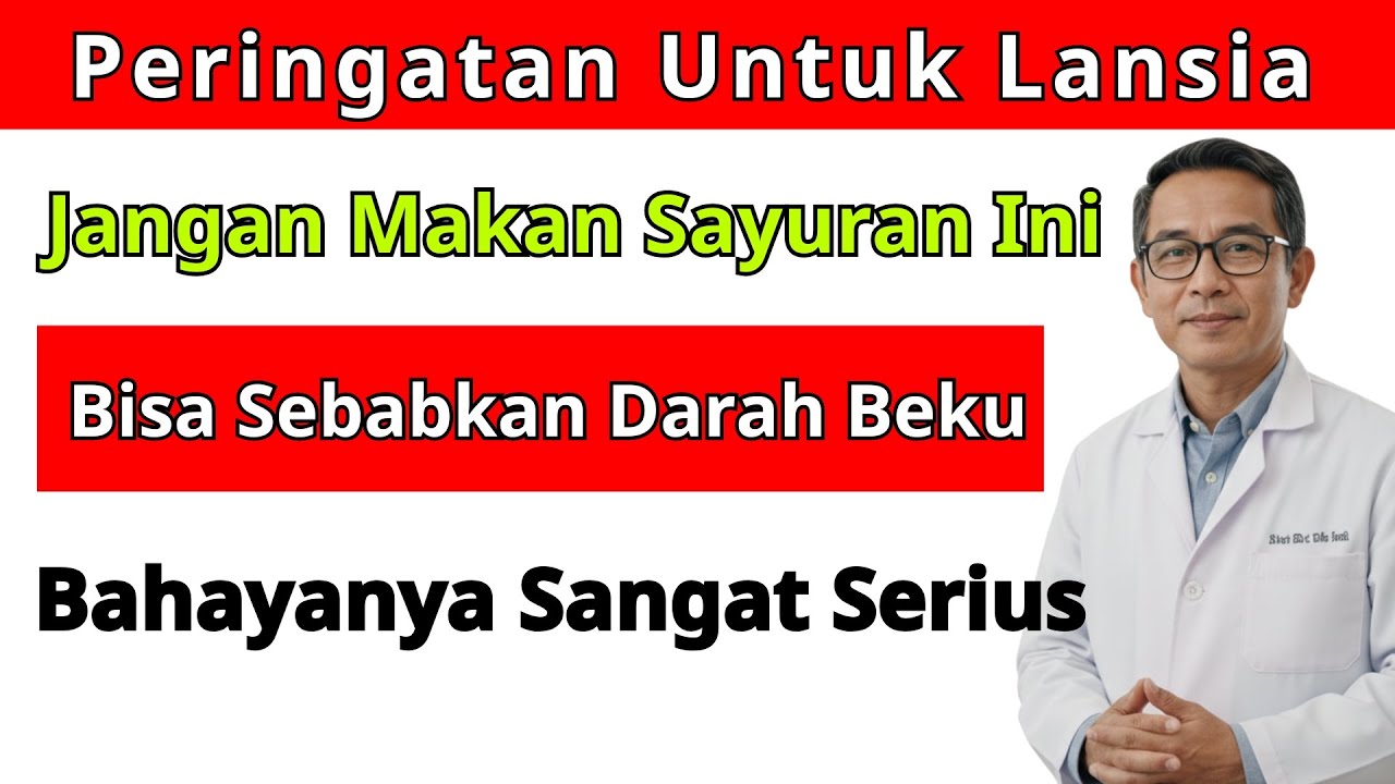 BAHAYA❗Sayuran Ini Tingkatkan Risiko Stroke DALAM 1 MALAM, Dokter Jantung SHOCKING!