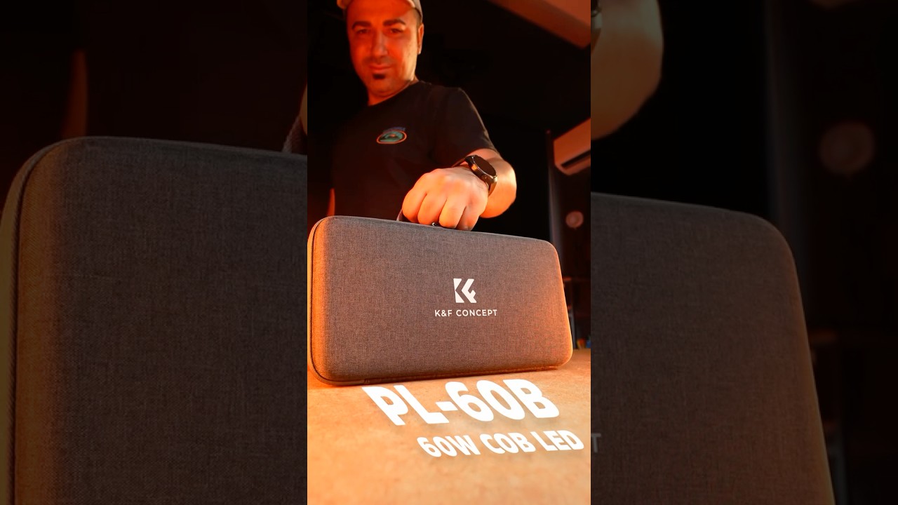 K&F Concept PL-60B COB Light Unboxing #kfconcept
