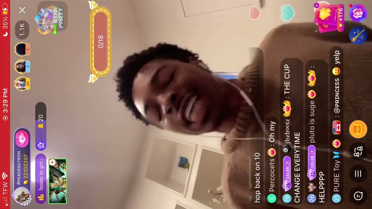 TRAPCELEB (RON) LINES WITH JAYBIES ON BIGO 5/29/22