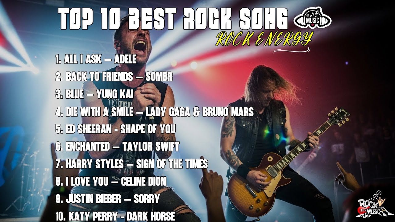 Top 10 Classic Rock Songs Of All Time 🔥 Guns N' Roses, Metallica || AII I ASK - BACK TO FRIENDS