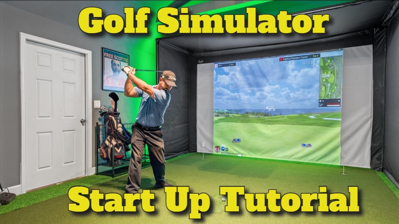 Golf Simulator setup tutorial