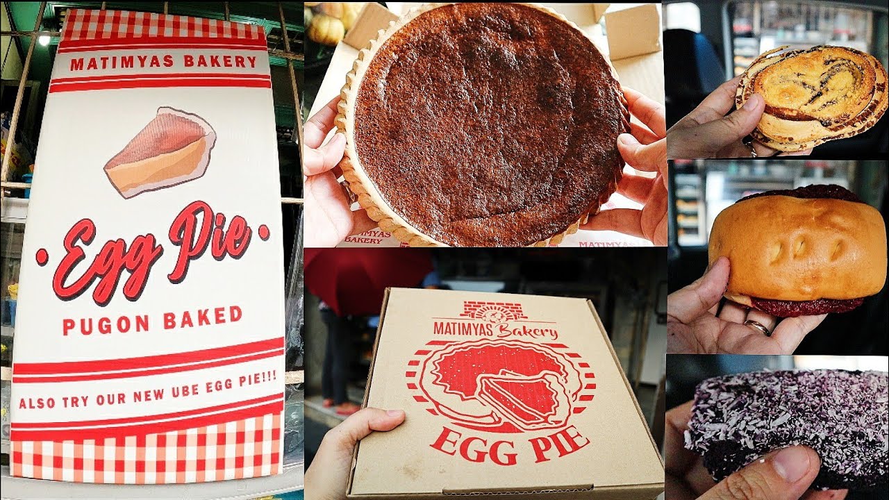 Manila Pugon Baked Egg Pie |Matimyas Bakery | POV Eating
