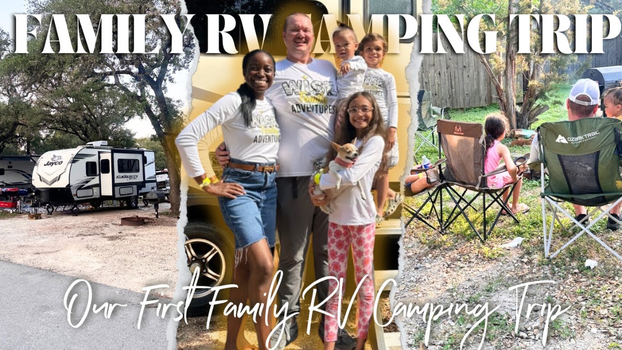 Our First Family RV Camping Trip! RV Tour, Camping At JellyStone Park Camp Resort & More!