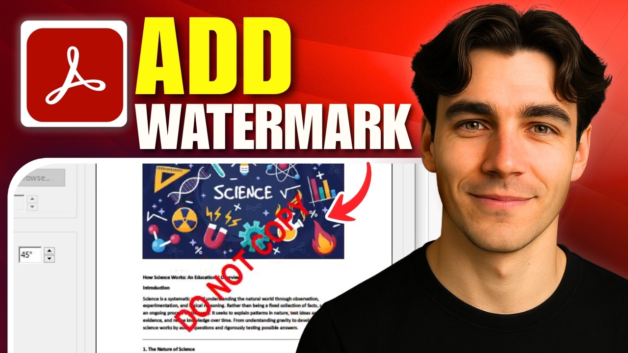 How to Add a Transparent Watermark to a PDF Using Adobe Acrobat Pro DC (Tutorial 2026)