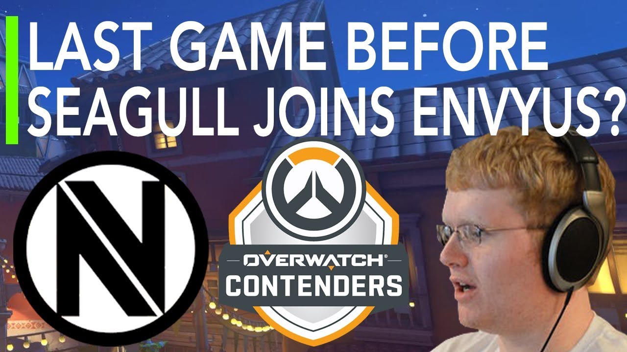 Team EnVyUs vs Rogue - Last Game Before Seagull Joins | Overwatch Contenders S1 Highlights