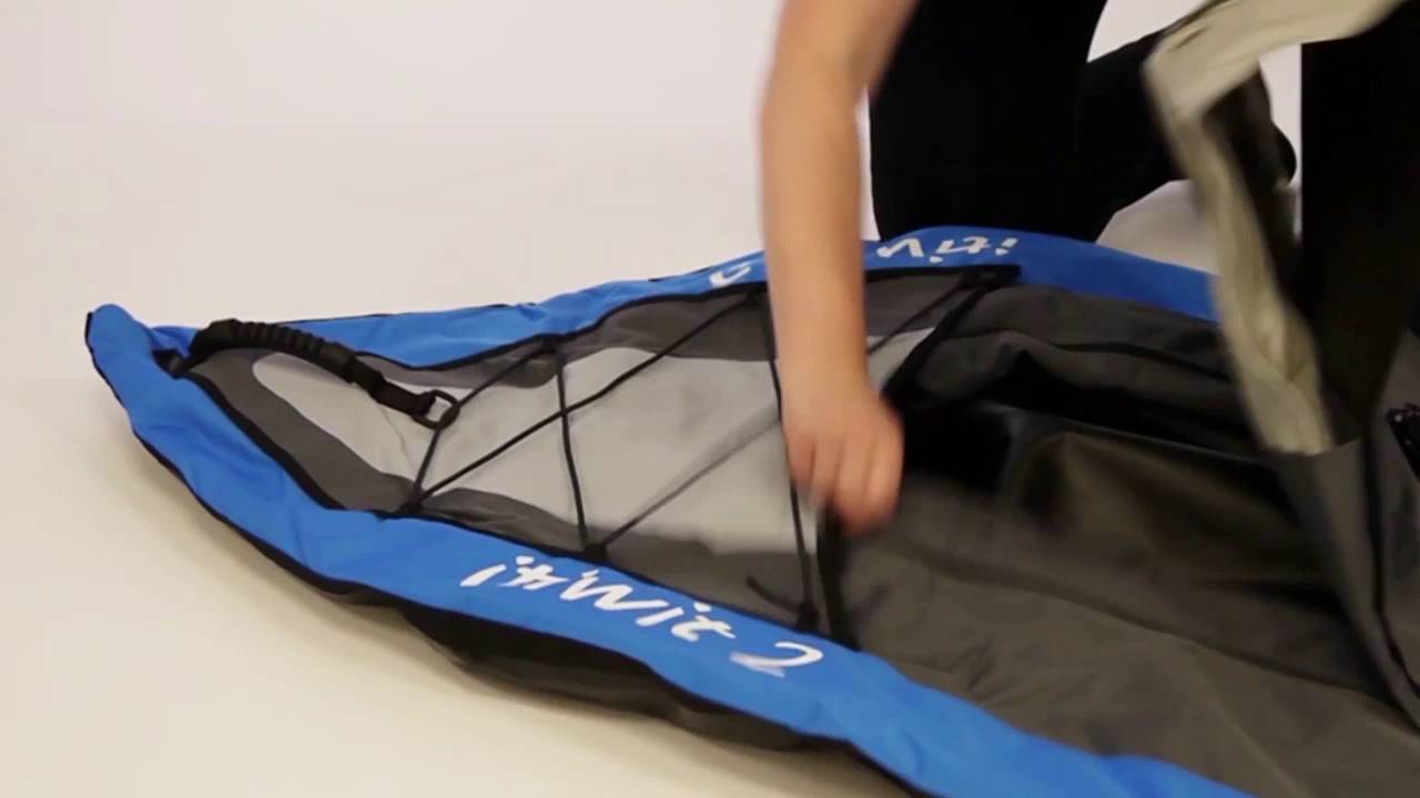Comment remplacer la vessie de plancher (fond gonflable) sur un kayak ?