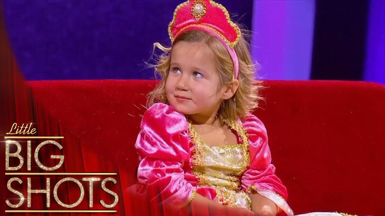 4-летняя Джоанна отвергает мечты о принцессе | Little Big Shots