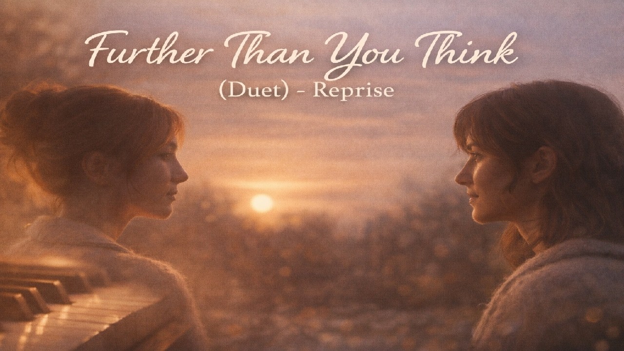 8. Further than you think - Reprise Mara & Laina Duet, Karaoke, Lyrics
